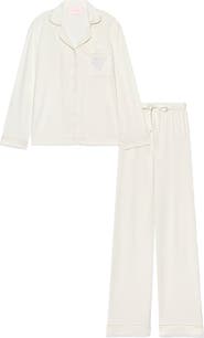 HOUSE OF CB Classic Long Sleeve Pajamas