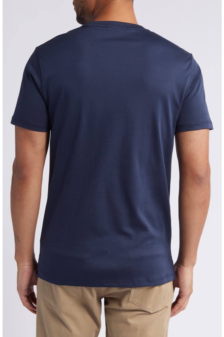 Georgia Pima Cotton T-Shirt, Alternate, color, BLUE NIGHT
