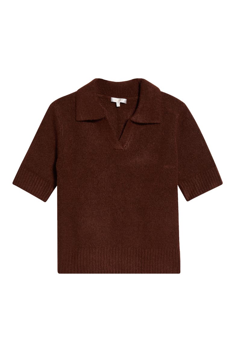 Shiloh Polo Sweater, Main, color, CHESTNUT