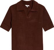 WAYF Shiloh Polo Sweater