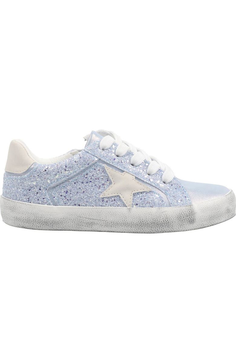 Nina Kids' Koryana Sneaker, Alternate, color, Blue Glitter