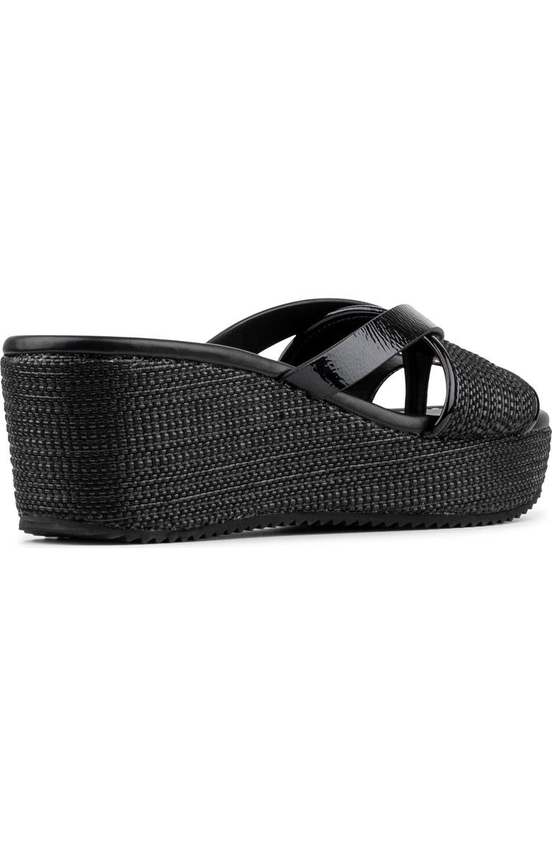 Donald Pliner Sotira Platform Wedge Sandal, Alternate, color, Black