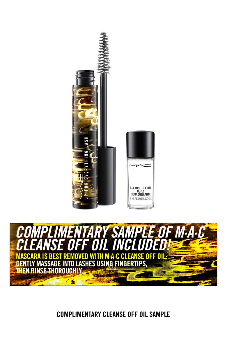 MAC Cosmetics MAC Up For Everything Lash Mascara & Cleanse Off Oil, Main, color, 