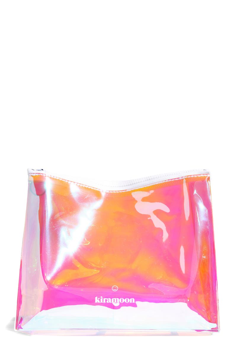Kiramoon The Magic Pouch Cosmetics Bag, Main, color, Pink
