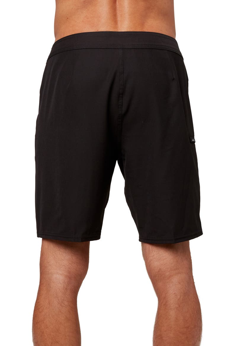 Hyperfreak Solid Board Shorts, Alternate, color, BLACK