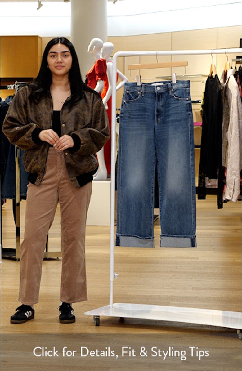 The Dodger Flood Cuff Wide Leg Jeans, sales video thumbnail