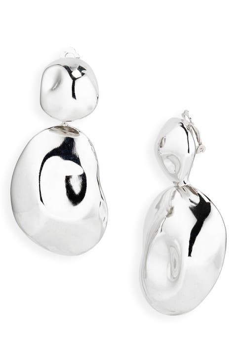 Zoe Clip-On Drop Earrings