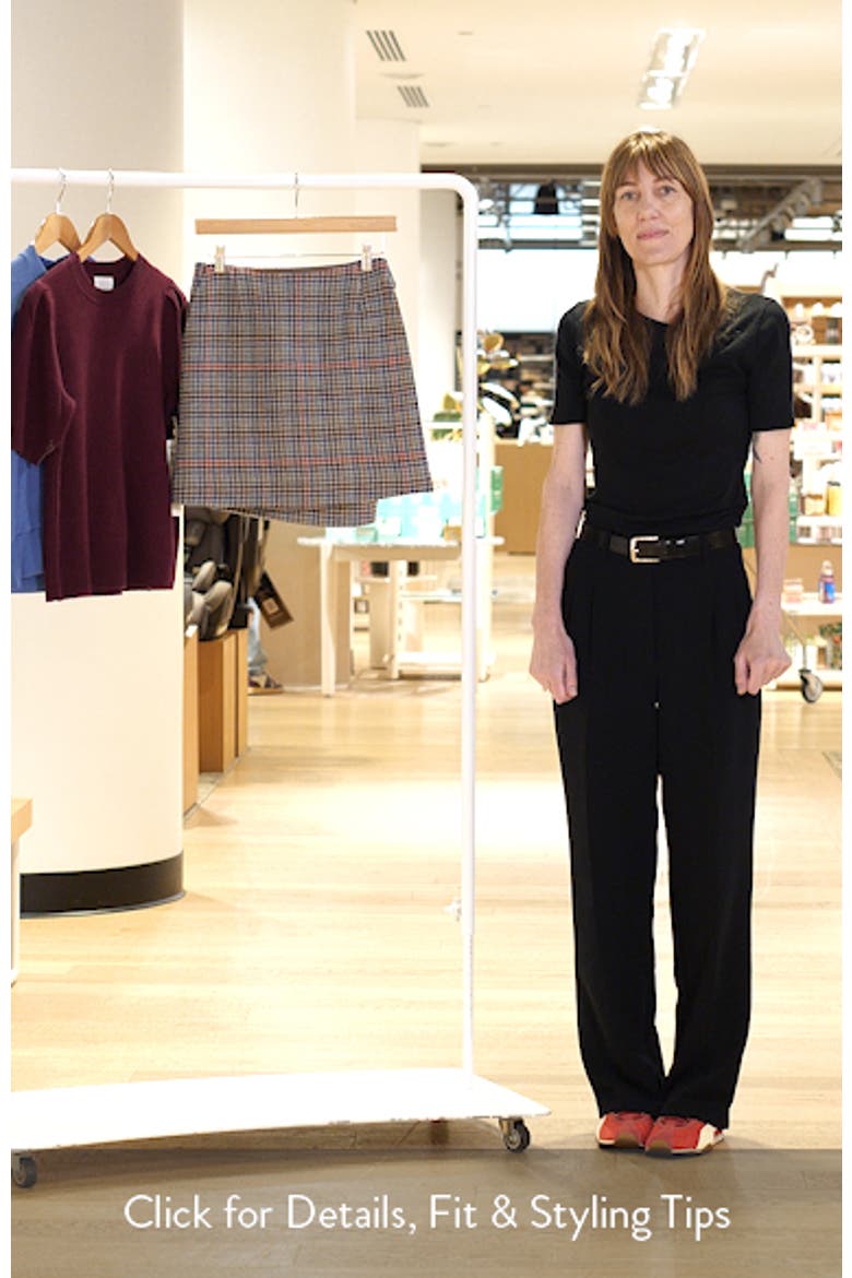 Margo Wool Wrap Miniskirt video