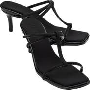 Prologue Shoes Mocha Strap Heel Sandal