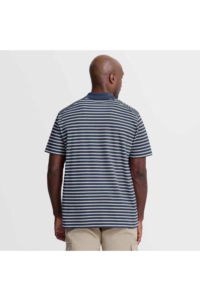 Men's Nike  Navy New York Yankees Cooperstown Collection Dri-FIT Victory Striped Polo, Alternate, color, Navy