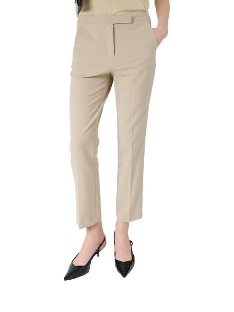 Alya Tailored Mid Rise Pants
