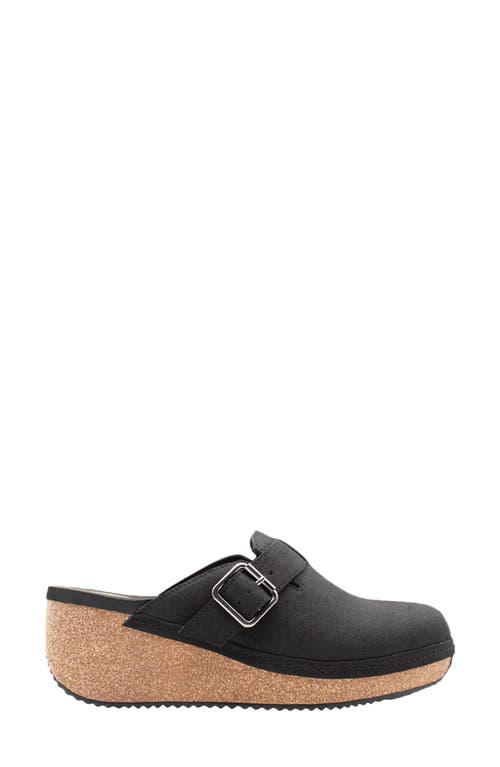 Volatile Thayer Platform Wedge Clog In Black