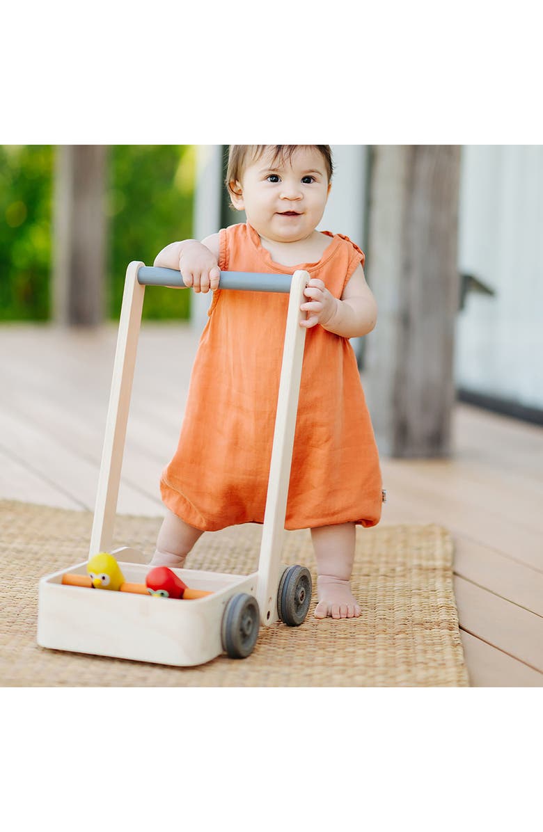 PlanToys<sup>®</sup> Musical Bird Walker, Alternate, color, Natural