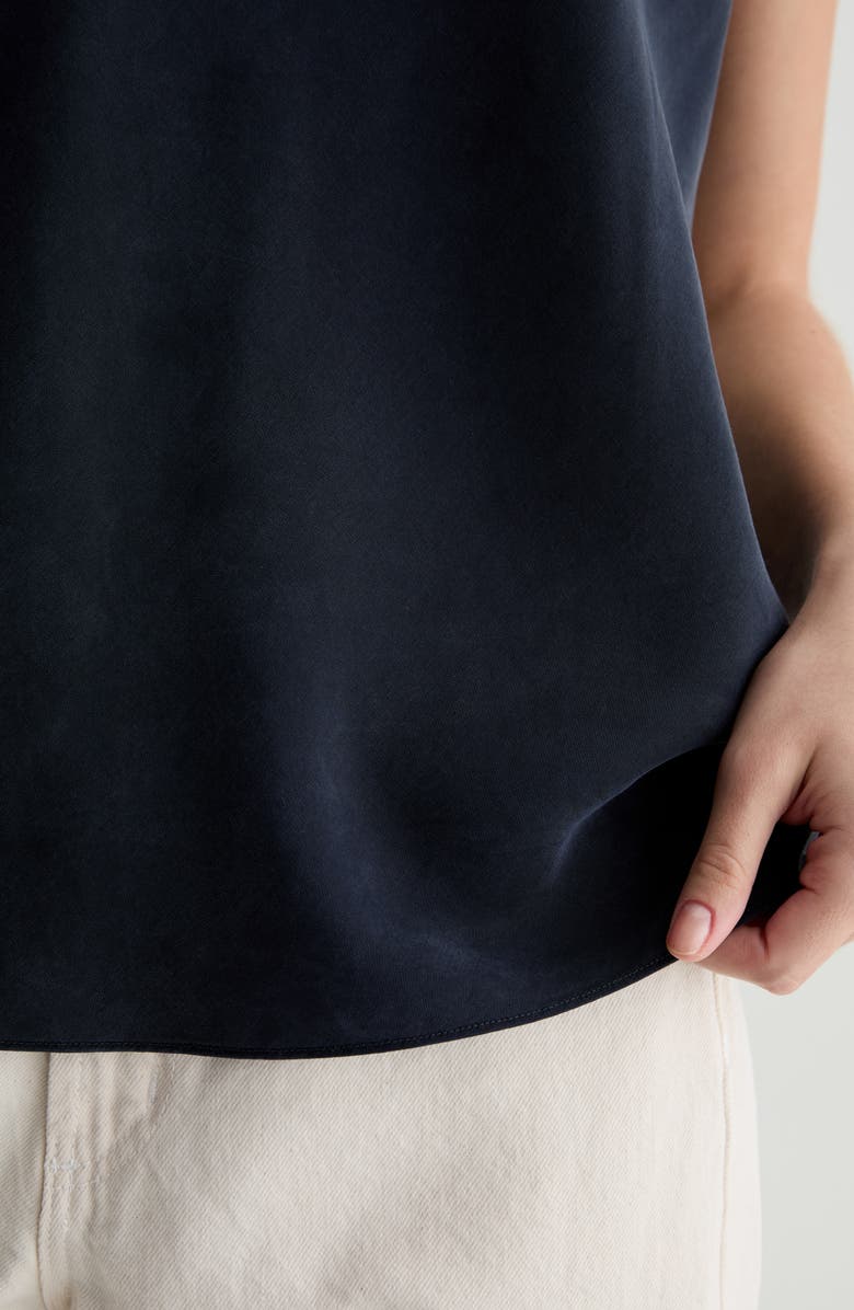 AG Nicola Scoop Tank, Alternate, color, Sulfur Black