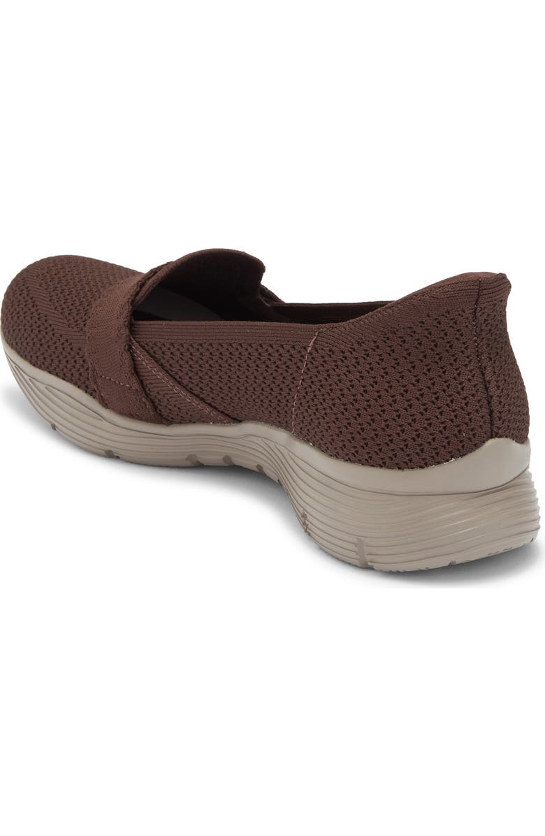 SKECHERS Slip-Ins<sup>®</sup> Seager Sneaker, Alternate, color, Chocolate