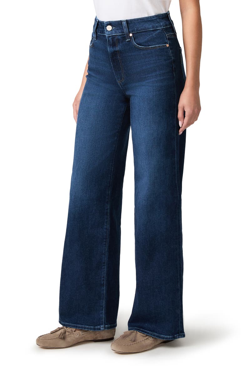 Anessa High Waist Wide Leg Jeans, Alternate, color, CAMBRE