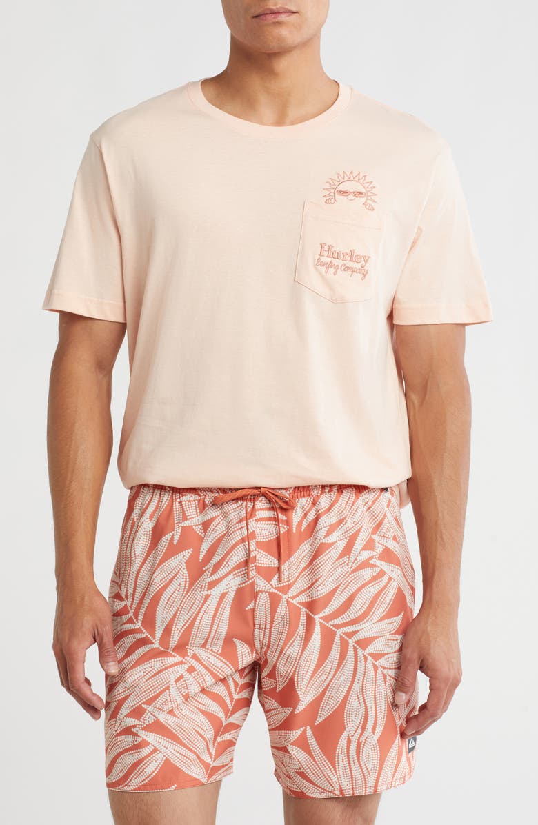 Hurley Hoola Peekabo Cotton Graphic T-Shirt, Main, color,