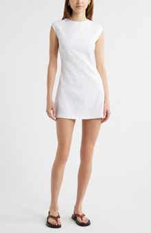 Open Edit Linen Blend Shift Dress