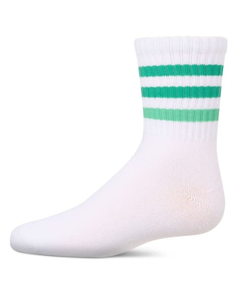 Two Tone Varsity Stripe Crew Socks (Toddler, Little Kid & Big Kid)