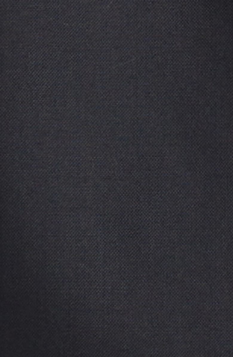 Sacai Double Breasted Suiting & Denim Jacket, Alternate, color, Black/ Indigo