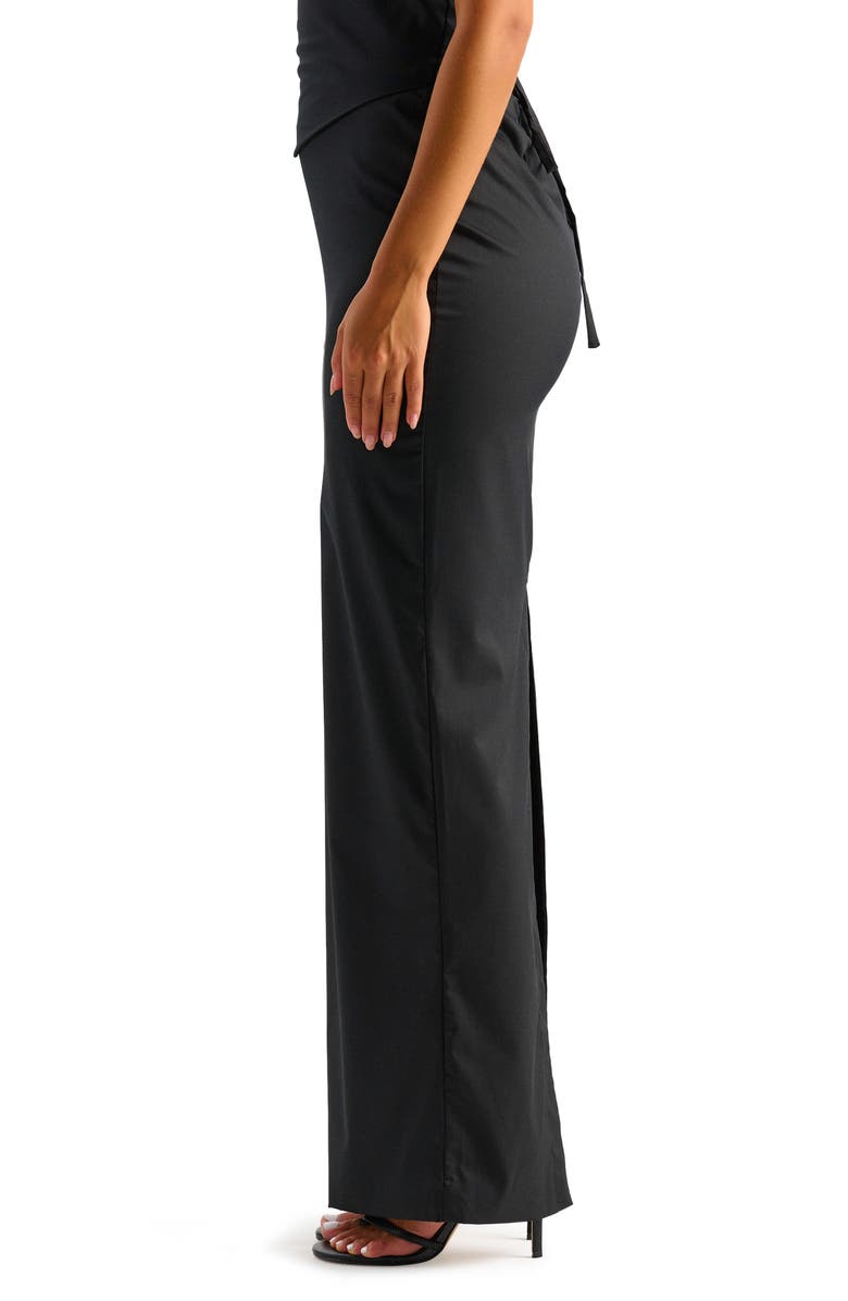 Naked Wardrobe Far From Casual Maxi Skirt, Alternate, color, 