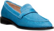 Stuart Weitzman Palmer Sleek Genuine Calf Hair Loafer