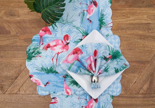 C & F Home C&f Home Paradise Coast Placemats Set Of 6 In Blue