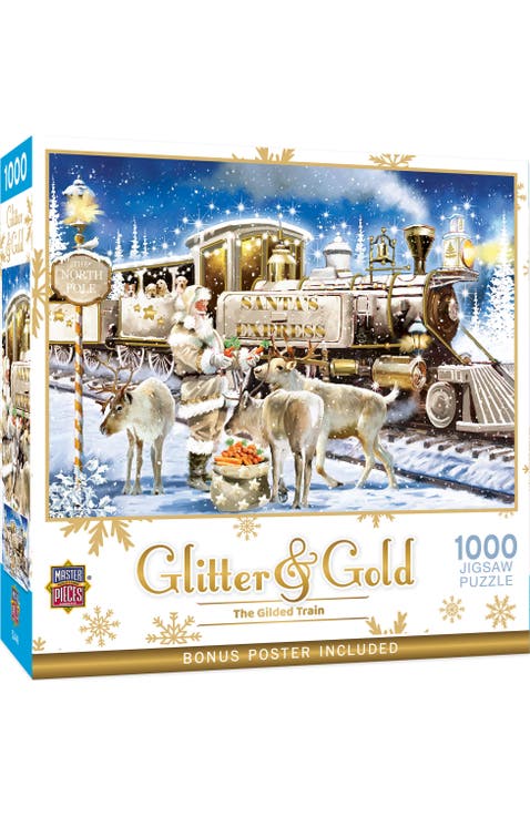 The Gilded Train 1000pc Jigsaw Puzzle