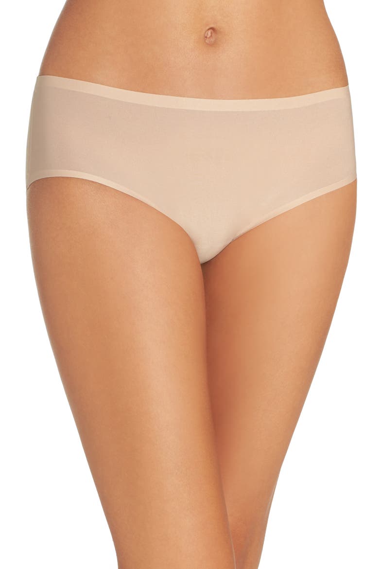 Soft Stretch 3-Pack Seamless Hipster Briefs, Alternate, color, NUDE