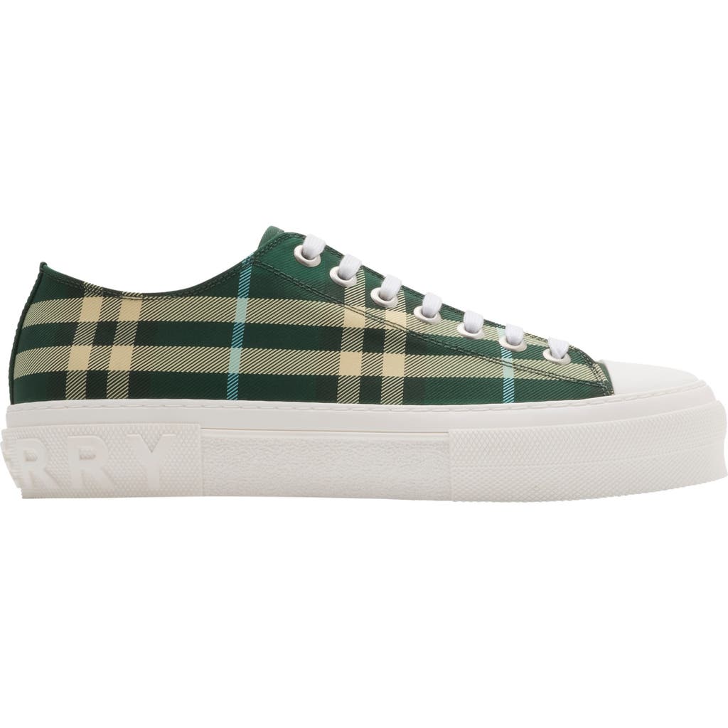 Burberry Check Nylon Blend Sneakers