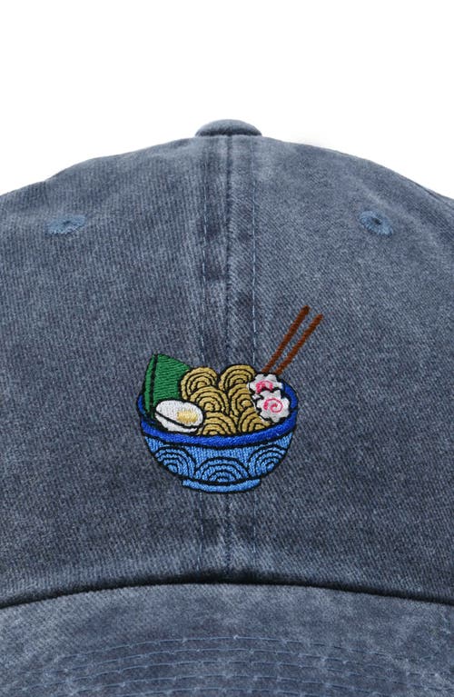 DALIX DALIX NOODLES EMBROIDERED CASUAL CAP 