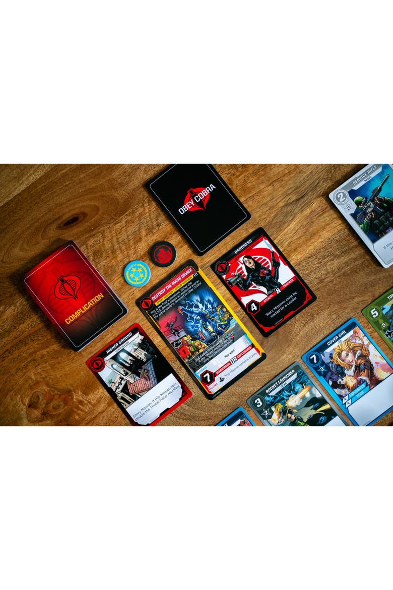 GI Joe Deck Building Game, Alternate, color, Multicolored