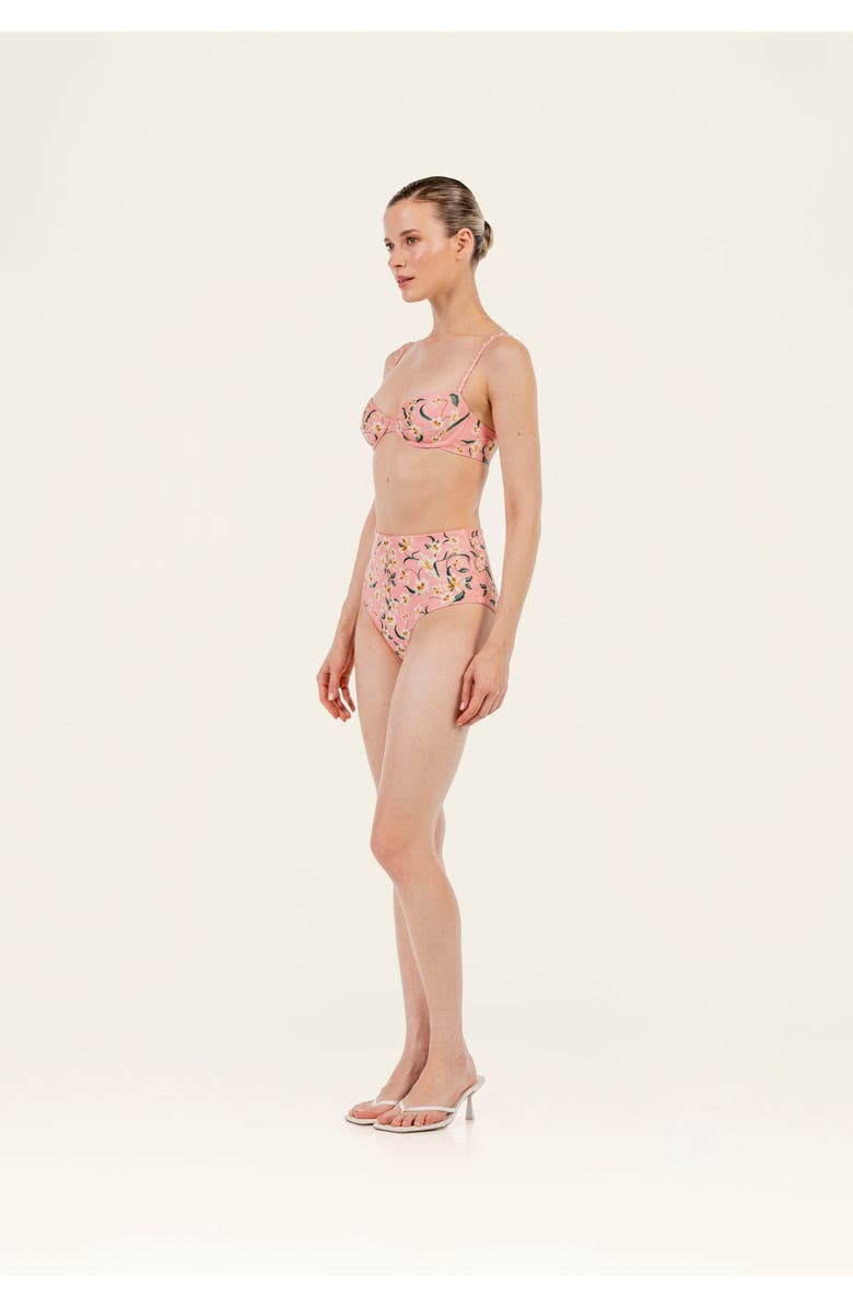 Agua by Agua Bendita Magdalena Promesa Bikini Top, Alternate, color, Multicolor