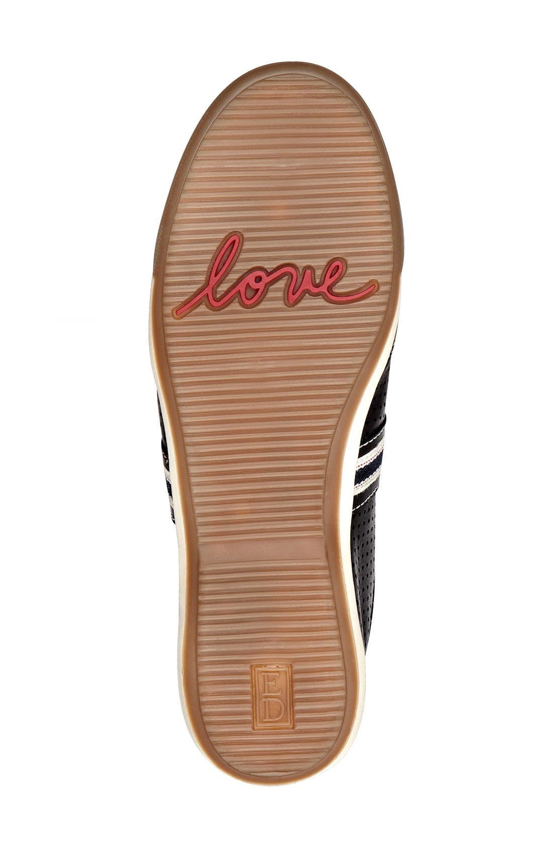 'Escondido' Sneaker, Alternate, color, BLACK LEATHER