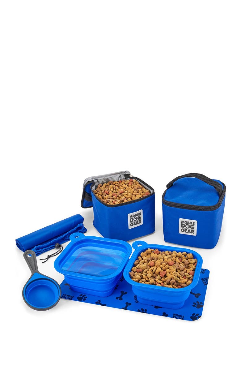 MOBILE DOG GEAR Dine Away(R) Bag - Med/Lg Dogs - Royal Blue, Main, color, 