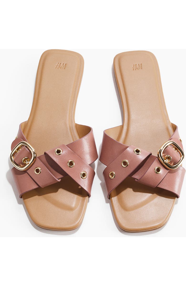 H&M Sandals, Main, color, Dusty Pink