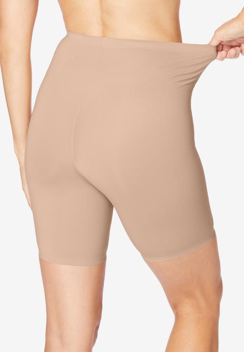 Secret Solutions Invisible Shaper Long Leg Shaper In Brown