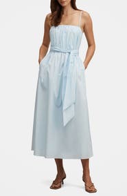 Ever New Melissa Poplin Midi Sundress