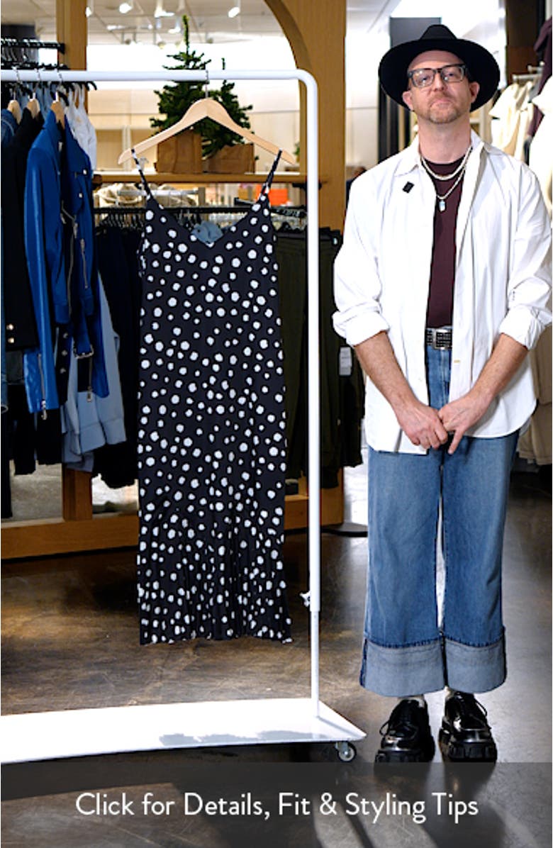 Tresora Pleat Midi Slipdress, sales video thumbnail