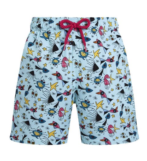 Boys Stretch Swim Trunks Aquatic Carnival