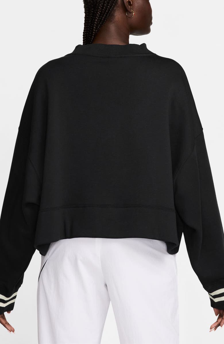 Nike Sportswear Phoenix Embroidered Oversize Fleece Cardigan, Alternate, color,