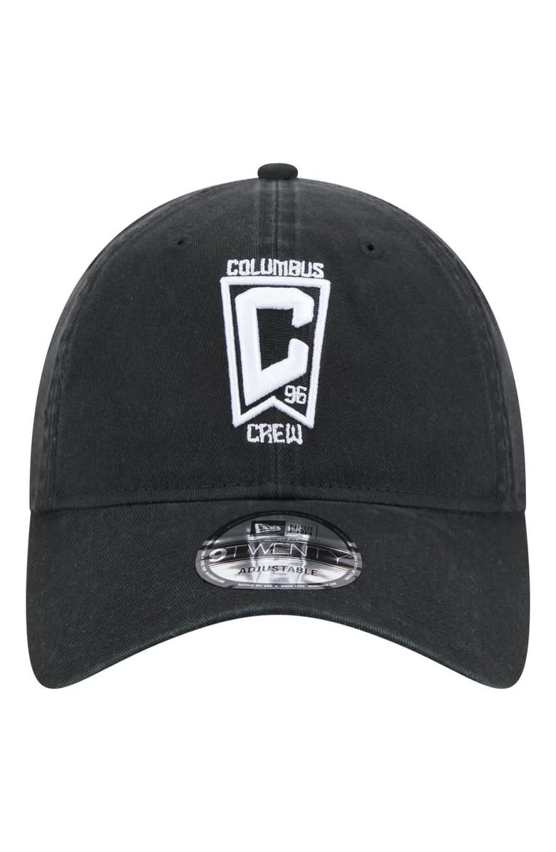 New Era Men's New Era  Black Columbus Crew 2025 Kickoff 9TWENTY Adjustable Hat, Alternate, color, 