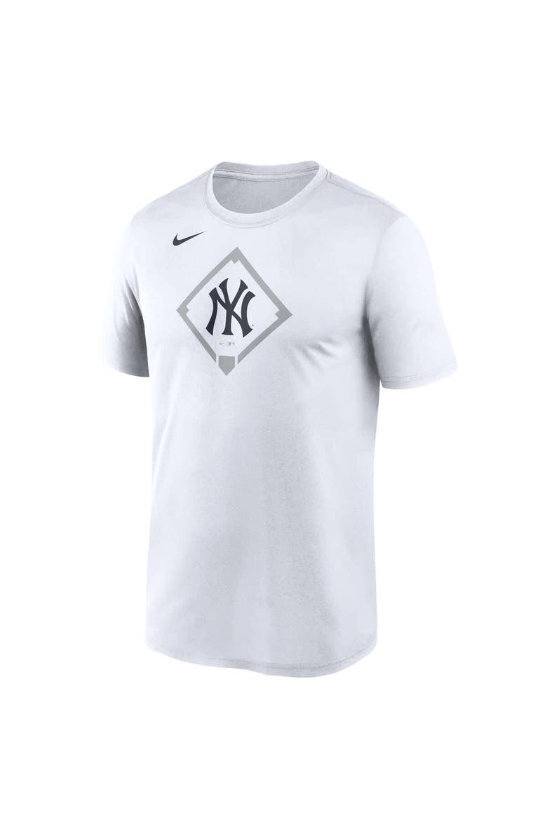 Nike Men's Nike White New York Yankees Icon Legend Performance T-Shirt, Alternate, color, White
