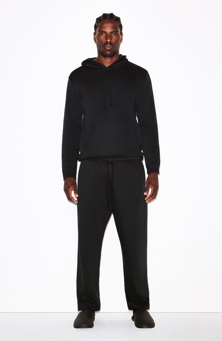 SKIMS Fleece Lounge Relaxed Joggers, Alternate, color, Washed Onyx