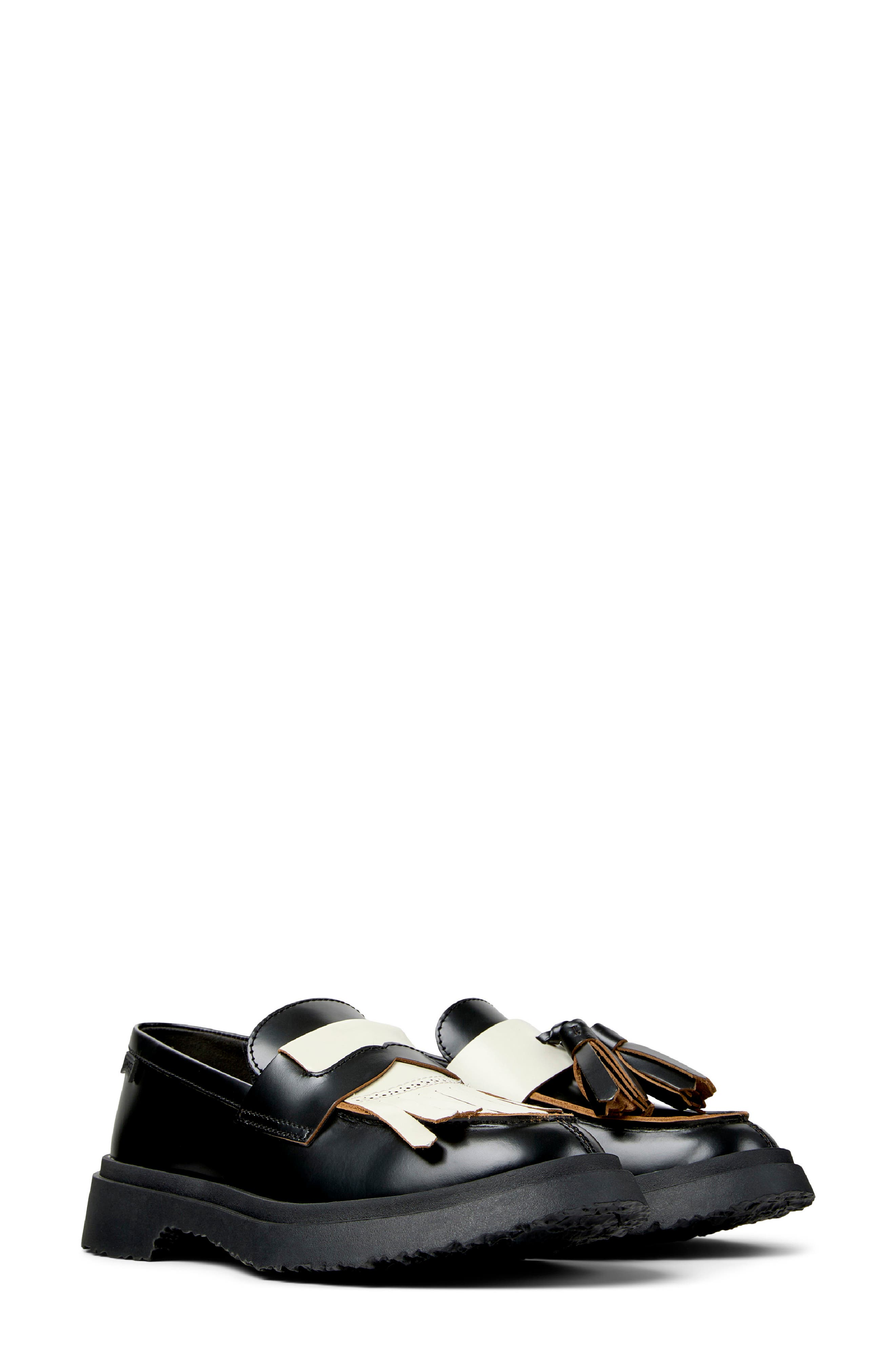 Camper Walden Penny Loafer, Alternate, color, Black Black