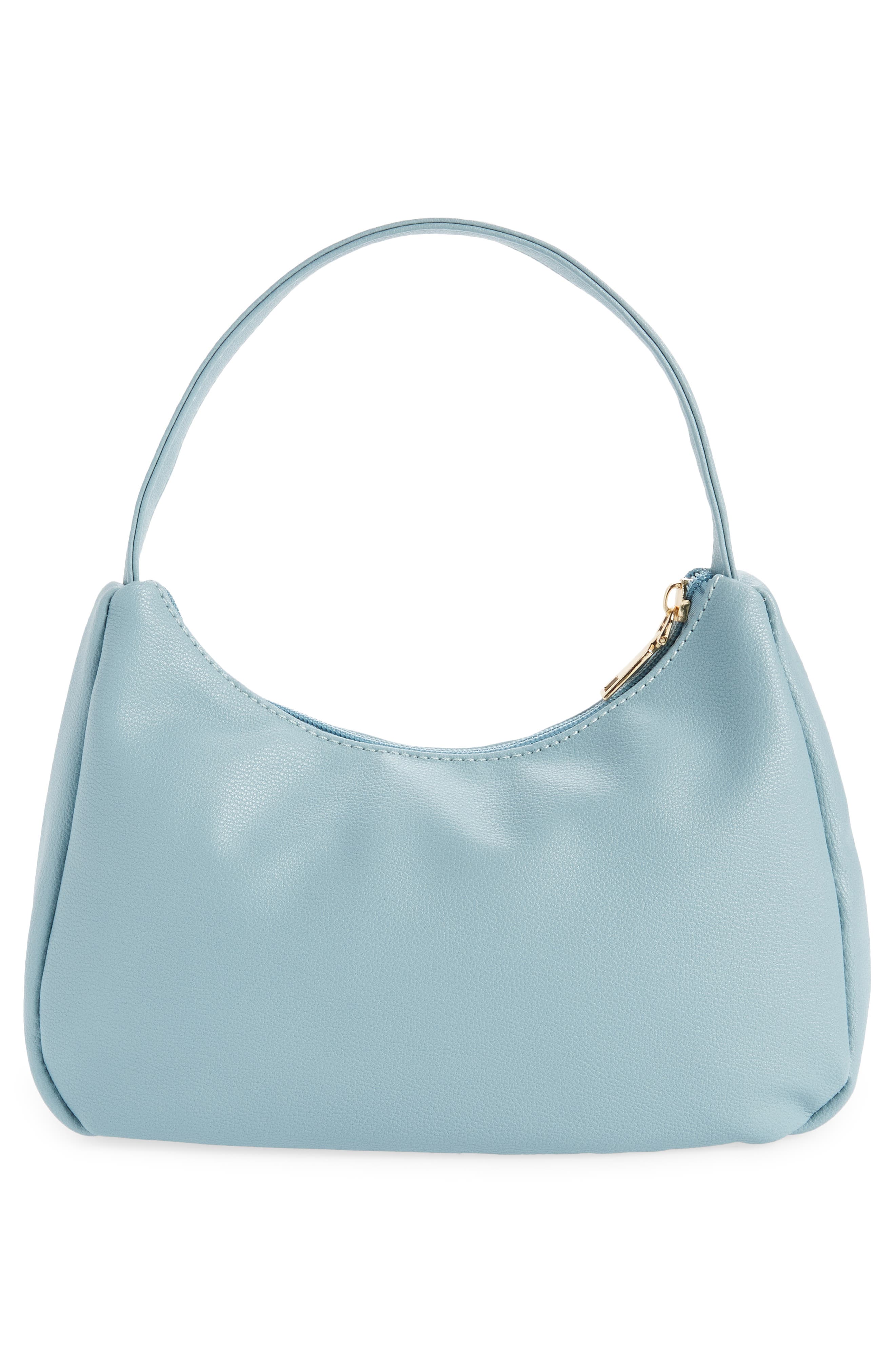 Baguette Shoulder Bag, Alternate, color, BLUE