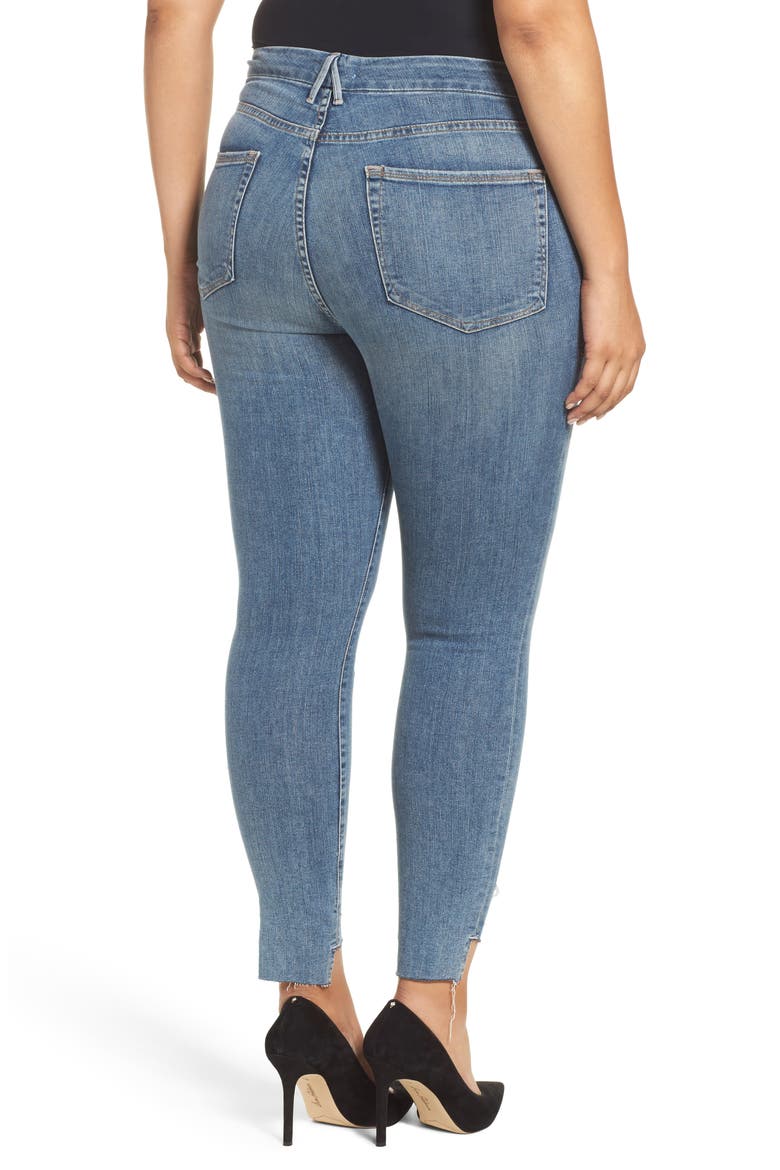 Good Legs High Waist Skinny Jeans, Alternate, color, BLUE 082