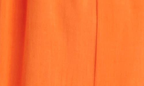 Sanctuary Pleated Cover-up Overalls In Orange