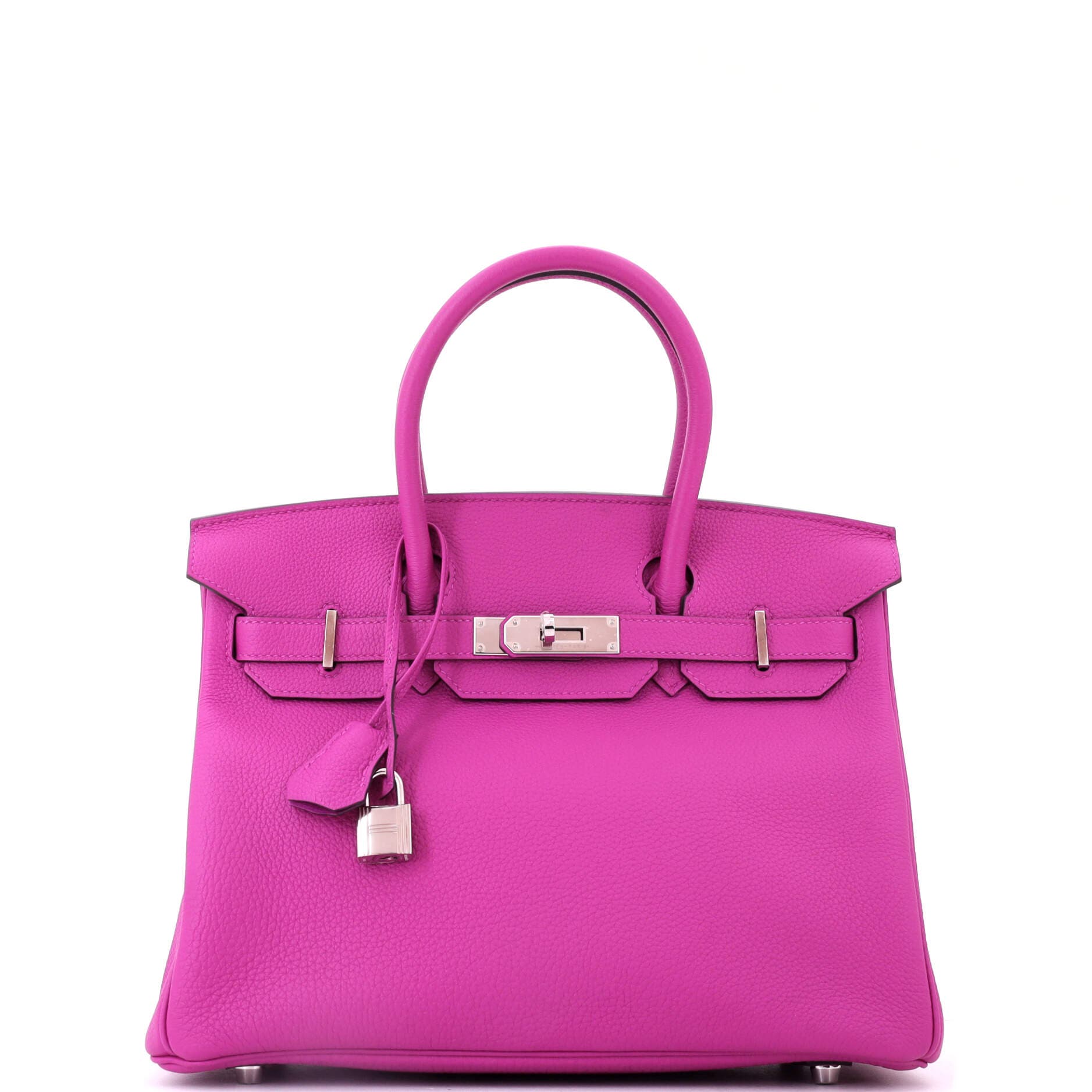 Birkin Handbag Pink Togo with Palladium Hardware 30, Main, color, Pink