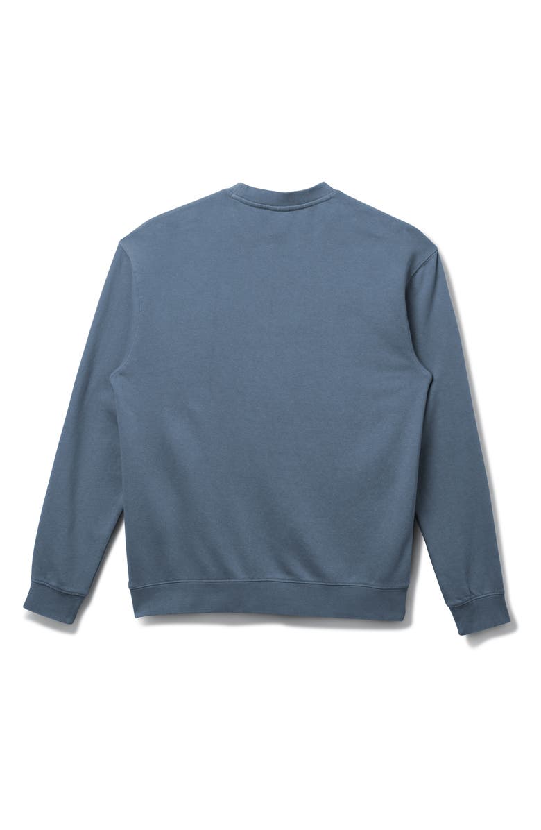 Quiksilver Saltwater Sweatshirt, Alternate, color, China Blue